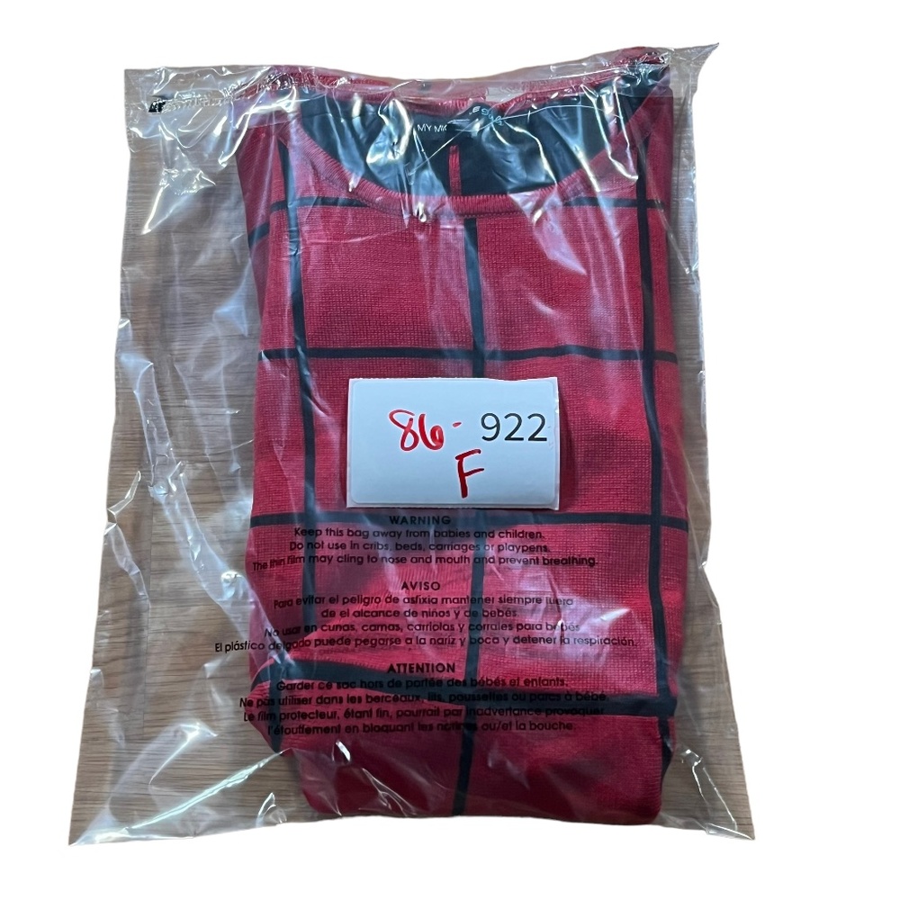 My Michelle Dress Girls’ Small Red/Black Short Sleeve - Picture 9 of 9